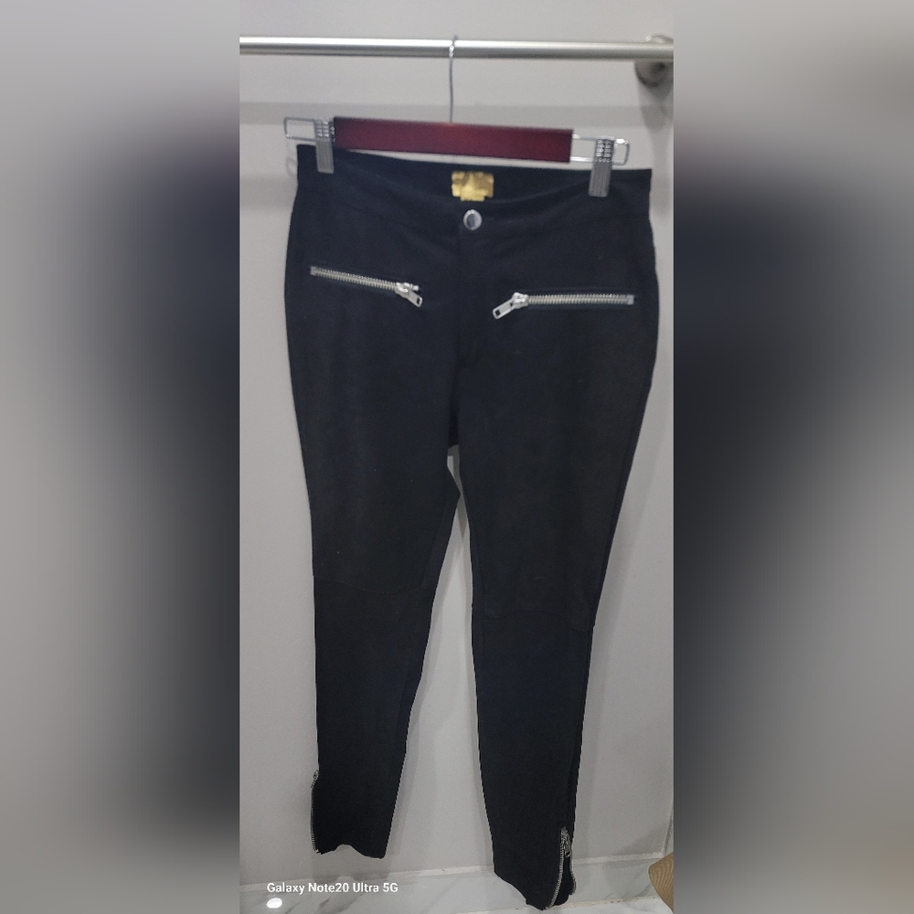 Faux Suede Pants